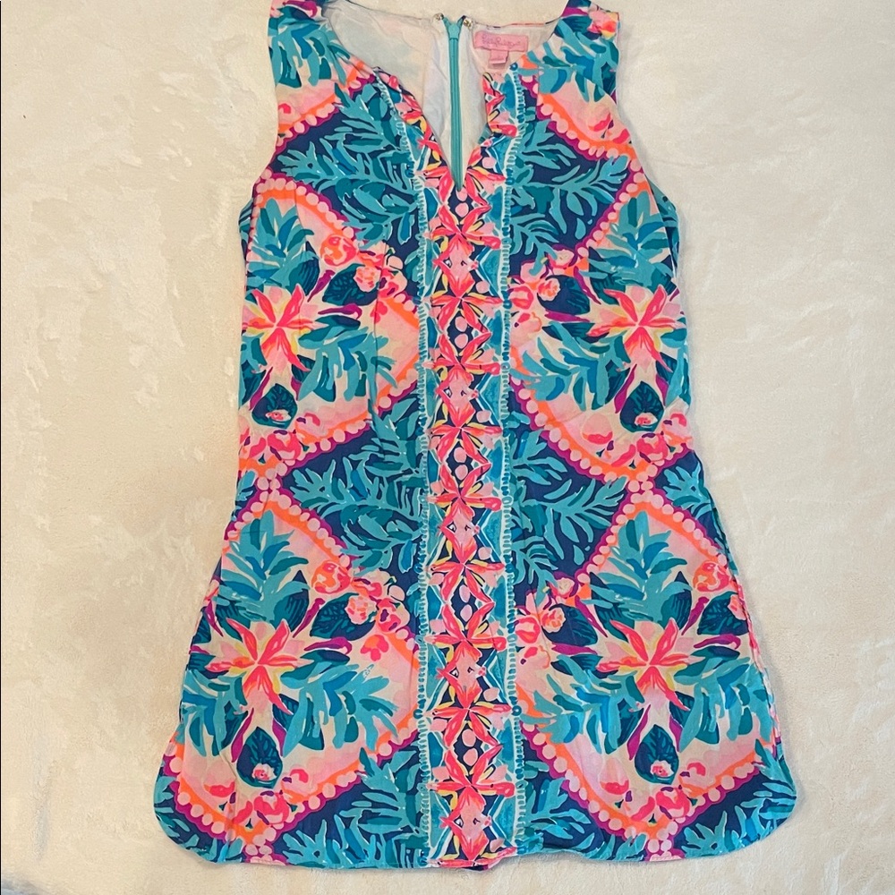 Lilly Pulitzer Estrada Floral Dress - like new